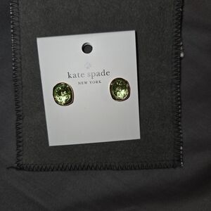 Brand New Kate Spade Peridot Earrings